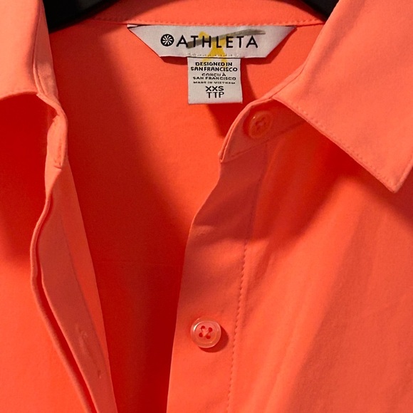 ATHLETA Urbanite Tank Size XXS In Sunset Glow  #986335 H718 NWT - Picture 5 of 5